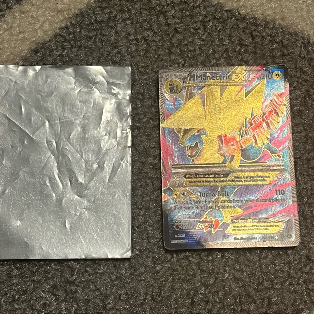 Mmagnetric EX pokemon card
